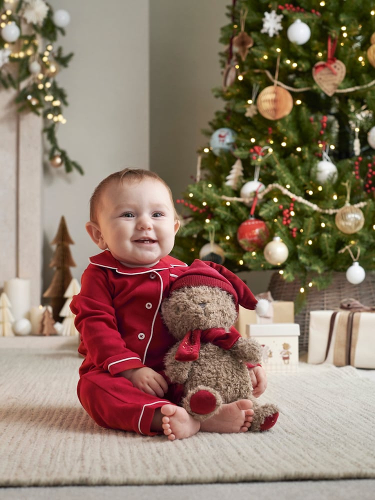 Mamas & Papas Multi Christmas Bear Soft Toy 2025 - Image 2 of 5 Mamas & Papas Multi Christmas Bear Soft Toy 2025 - Image 2 of 5