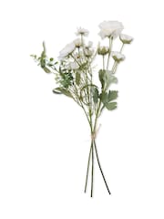 Abigail Ahern White Artificial Summer Garden Bunch - Image 4 of 5