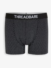 Threadbare Printed Hipster Fit Boxer Shorts (3 Pack) - Slika 4 iz 5