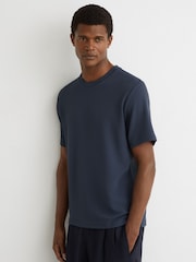 Reiss Airforce Blue Jack T-Shirts - Image 3 of 6