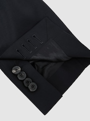 سترة بليزر بدلة كلاسيكية من صوف تويل بصَف أزرار واحد Entrepreneur من Reiss - صورة 9 من 9