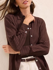 Friends Like These Textured Button Front Shirt - Imagen 4 de 5