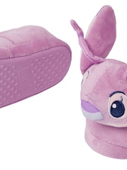 Character Pink Disney Lilo And Stitch Slippers 3D Angel Head - Image 6 of 6