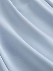 Light Blue Slinky Modal Wide Leg Joggers - Image 9 of 9