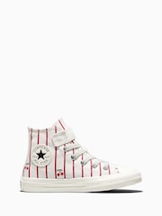 Converse Chuck Taylor Strawberry Print Hightop Trainers - Image 1 of 6