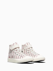 Converse Chuck Taylor Strawberry Print Hightop Trainers - Image 3 of 6