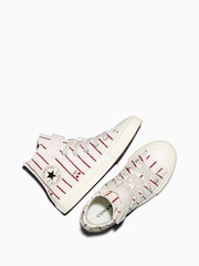 Converse Chuck Taylor Strawberry Print Hightop Trainers - Image 5 of 6