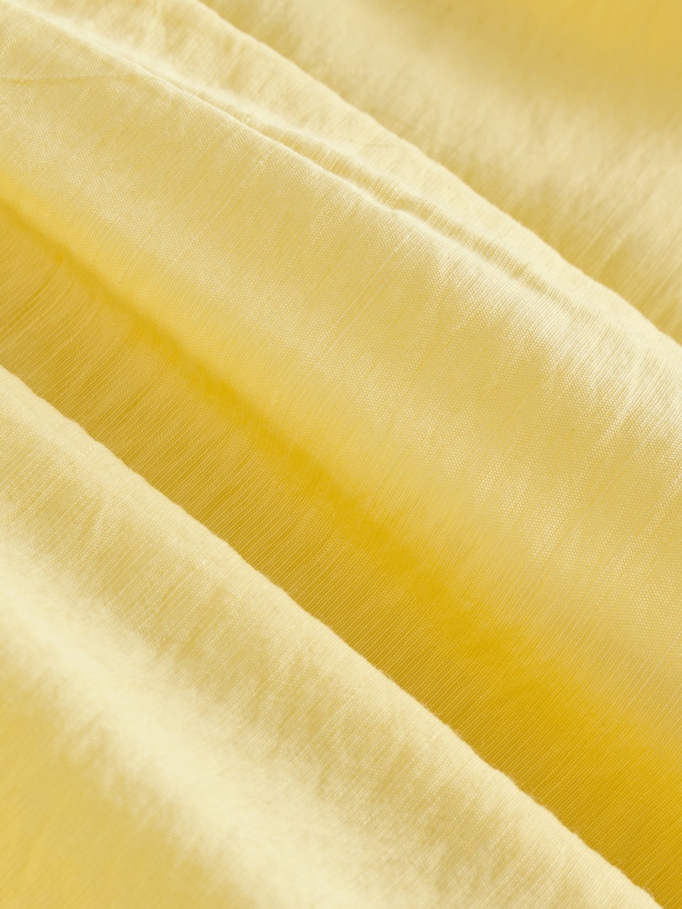 Laura Ashley Yellow Shirred Maxi Skirt - Image 8 of 8