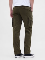 Verde - Gap Essential Straight Cargo Trousers - Imagen 2 de 5