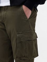 Verde - Gap Essential Straight Cargo Trousers - Imagen 5 de 5