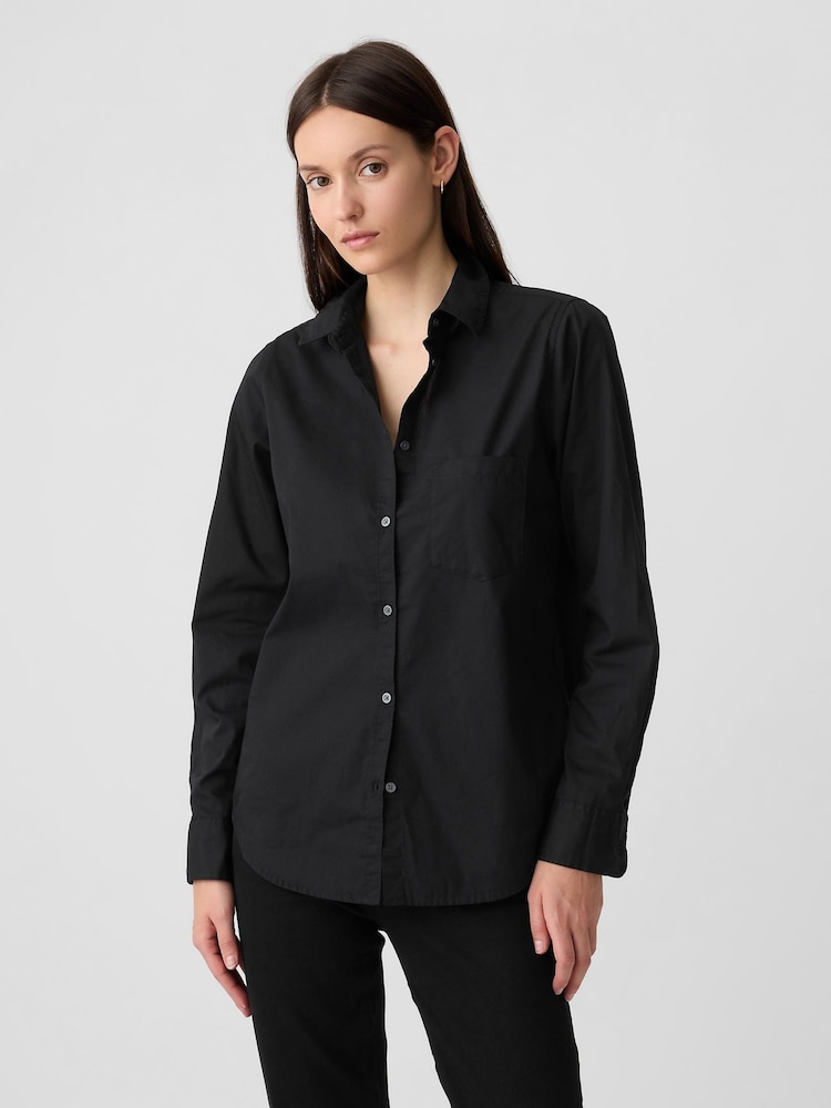 Gap Black Classic Shirt - Image 1 of 1