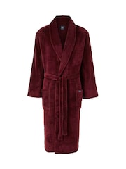 Savile Row Company Lightweight Soft Fleece Dressing Gown - Image 3 of 5