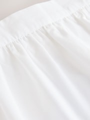 Laura Ashley White Broderie Cotton Scalloped Edge Skirt Co-ord - Image 7 of 8