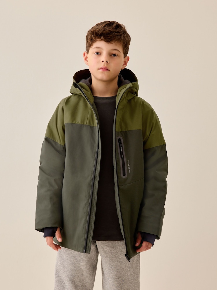 Khaki Green Jacket (3-17yrs) - Image 1 of 12 Khaki Green Jacket (3-17yrs) - Image 1 of 12
