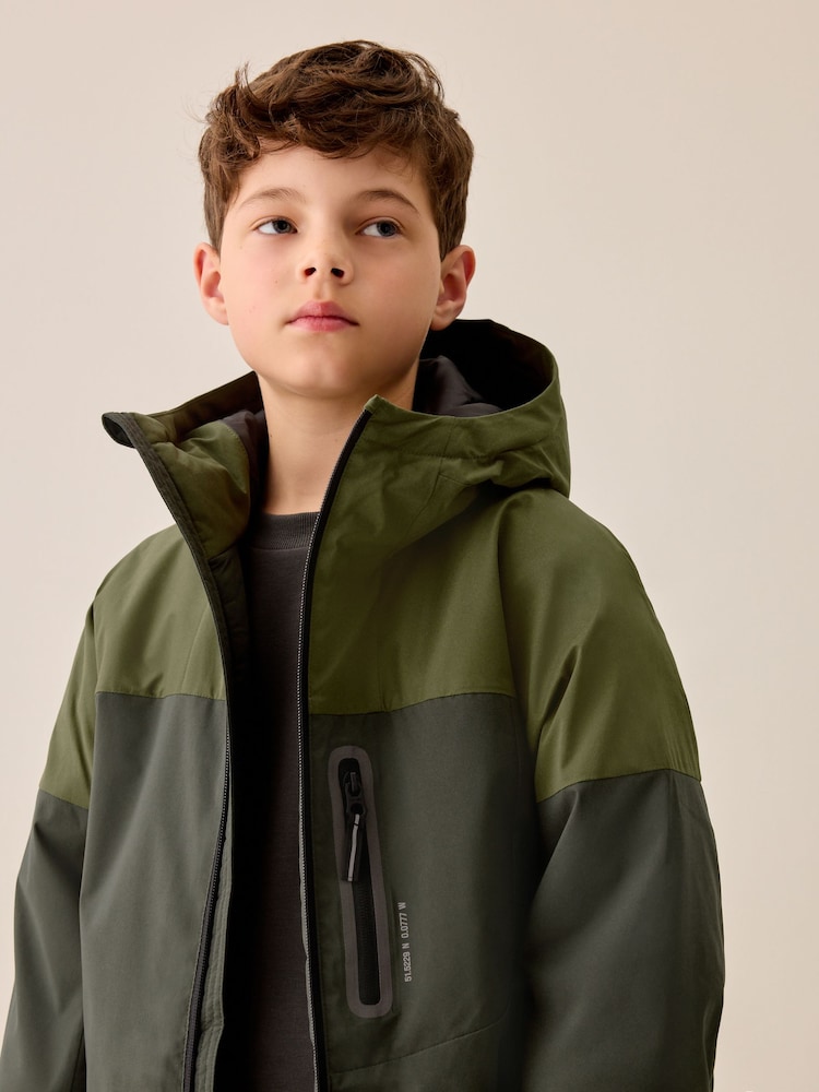 Khaki Green Jacket (3-17yrs) - Image 2 of 12 Khaki Green Jacket (3-17yrs) - Image 2 of 12