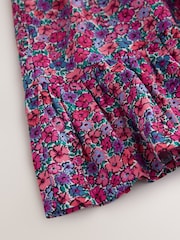 Pink Ditsy Shirred Playsuit (3-16yrs) - Image 8 of 8