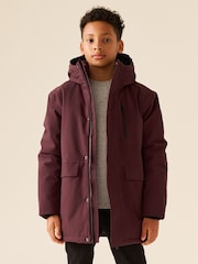 Burgundy Red Waterproof Parka Coat (3-17yrs) - Image 1 of 13