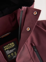 Burgundy Red Waterproof Parka Coat (3-17yrs) - Image 12 of 13