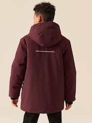 Burgundy Red Waterproof Parka Coat (3-17yrs) - Image 2 of 13