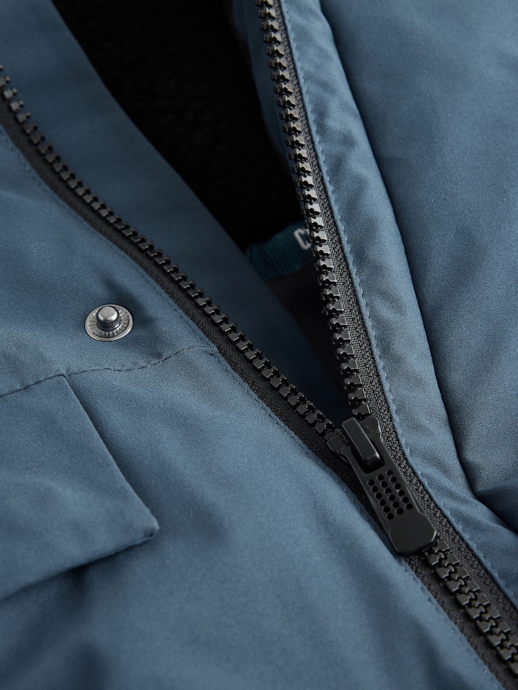 Blue Waterproof Parka Coat (3-17yrs) - Image 13 of 13 Blue Waterproof Parka Coat (3-17yrs) - Image 13 of 13
