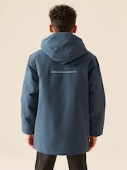 Blue Waterproof Parka Coat (3-17yrs) - Image 3 of 13