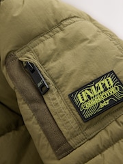 Olive Green Utility Padded Coat (3-16yrs) - Image 12 of 12