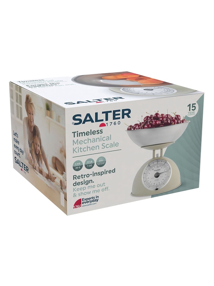 Salter Cream Timeless Mechanical Scale - Image 6 of 6 Salter Cream Timeless Mechanical Scale - Image 6 of 6
