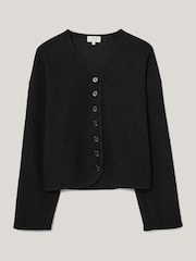 Jigsaw Black Boiled Wool Blend Jacket - Image 5 of 5