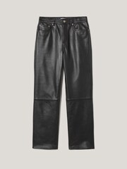 Jigsaw Black Leather Lea Jeans - Image 5 of 5