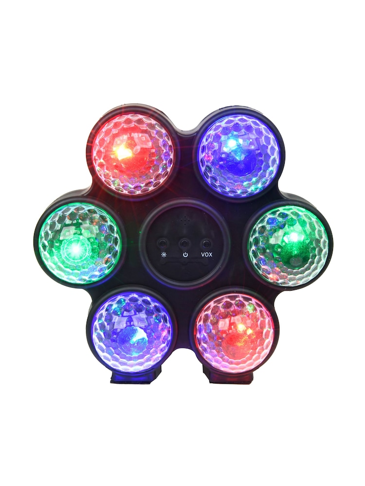 MenKind Black RED5 Circle Disco Light V2 Portable Sound Reactive Star - Image 2 of 4