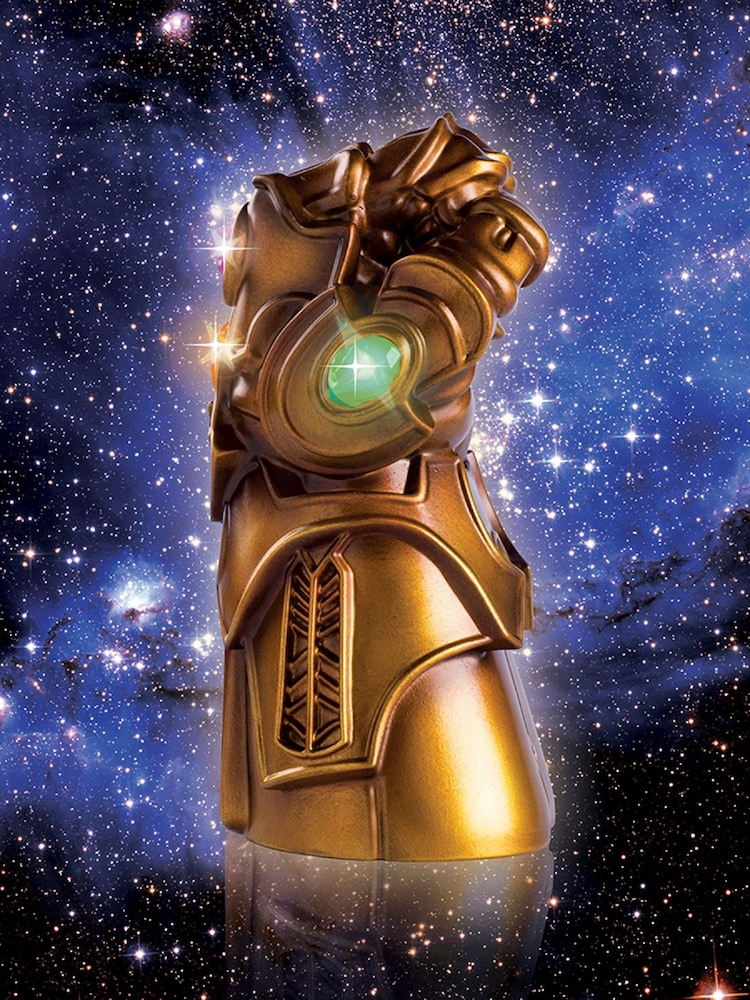 MenKind gold Marvel 3D Thanos Gauntlet Light Stunning LED Experience - Image 5 of 5 MenKind gold Marvel 3D Thanos Gauntlet Light Stunning LED Experience - Image 5 of 5