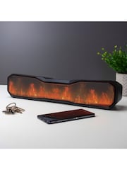 MenKind Black RED5 Wireless Flame Speaker 10W Sound With Dazzlin Lights - Image 1 of 6