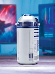 MenKind White Star Wars R2D2 Mini Fridge with Interactive Beep Sounds - Image 3 of 5
