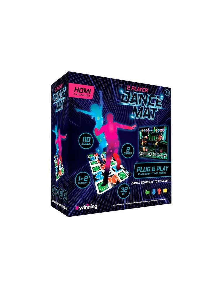 MenKind Multi Colour Winning Dance Mat 110 Tracks For Epic Dance Party Fun - Image 4 of 4 MenKind Multi Colour Winning Dance Mat 110 Tracks For Epic Dance Party Fun - Image 4 of 4