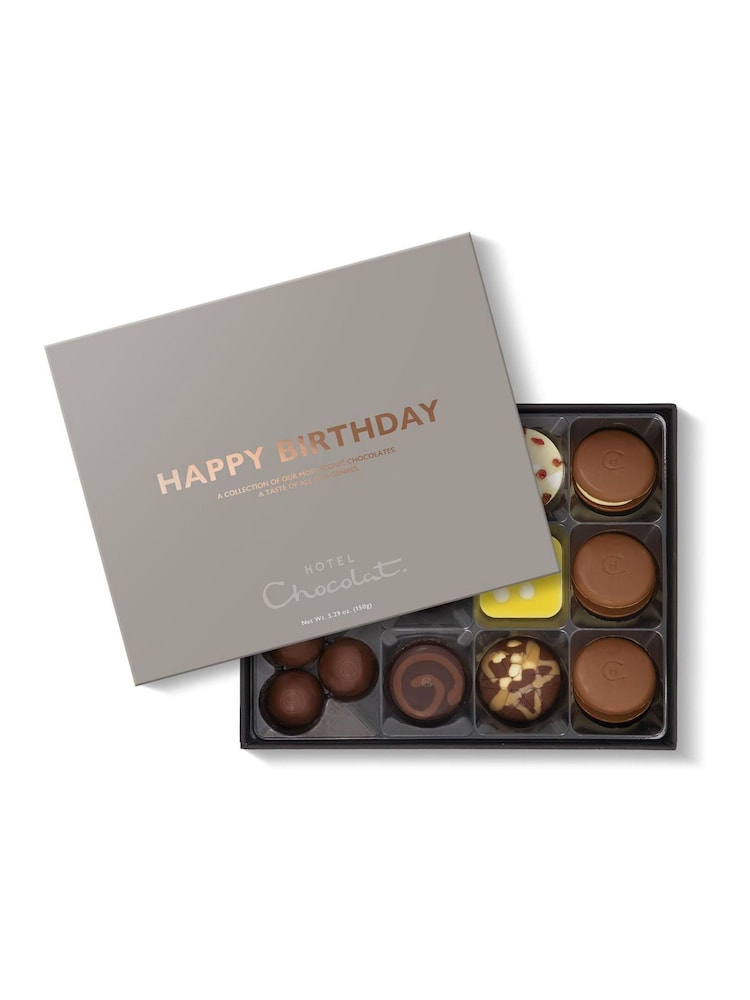 Hotel Chocolat Happy Birthday Signature Chocolate Selection - Image 2 of 4 Hotel Chocolat Happy Birthday Signature Chocolate Selection - Image 2 of 4