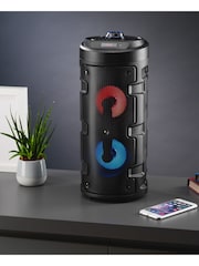 MenKind Black Red5 Typhoon 101 Speaker Dazzling Lights Remote Control - Image 1 of 7