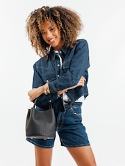 Hush Puppies Black Handbag - Image 4 of 4