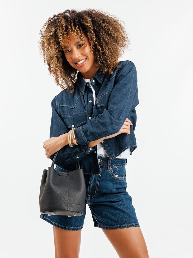 Hush Puppies Black Handbag - Image 4 of 4