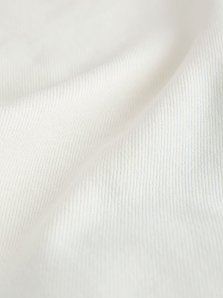 Blanco - Bermudas denim tipo jorts - Imagen 2 de 4