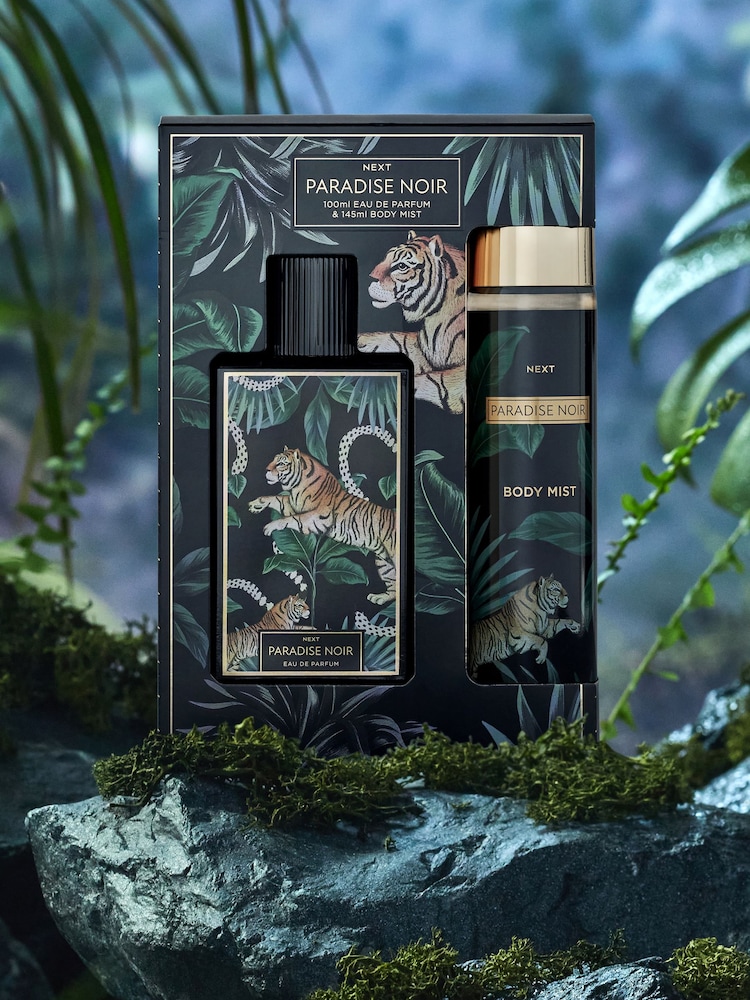 Paradise Noir 100ml Perfume and 145ml Body Mist Gift Set - Image 1 of 3 Paradise Noir 100ml Perfume and 145ml Body Mist Gift Set - Image 1 of 3