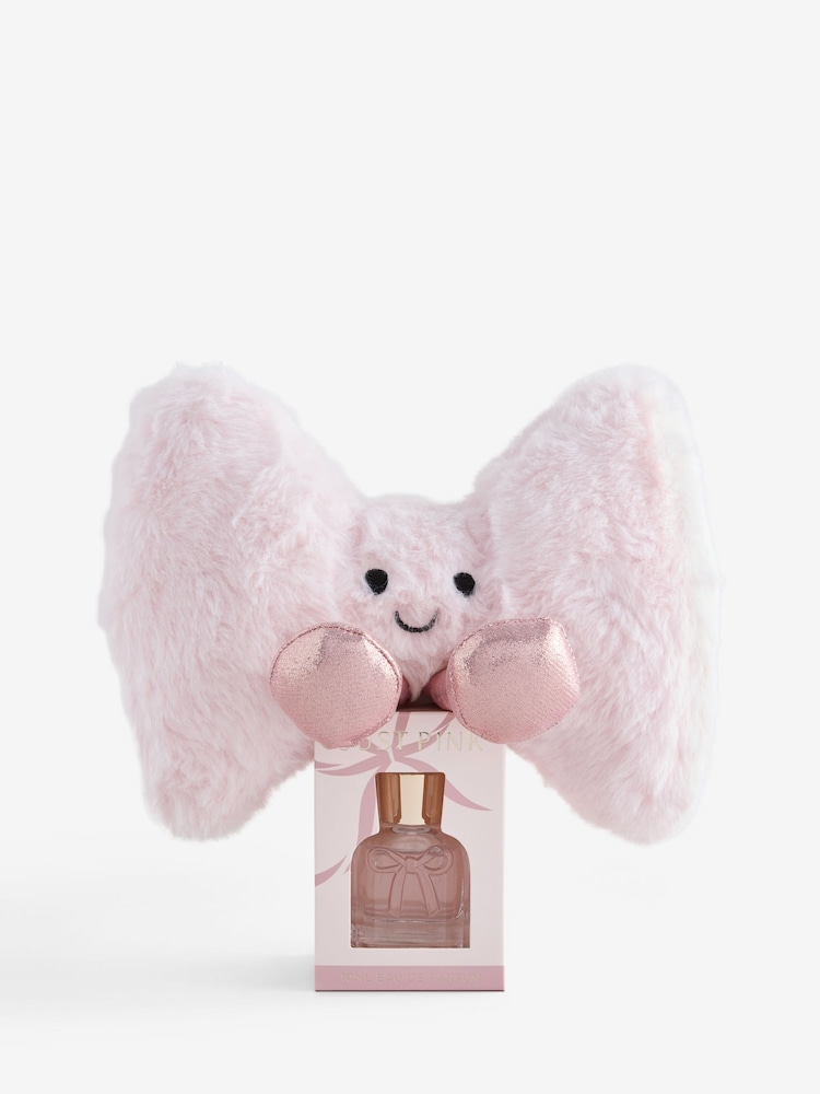 Just Pink Plush Bow and 10ml Fragrance Gift Set - Image 3 of 3