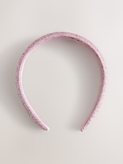 Pink Sparkle Aliceband - Image 1 of 4