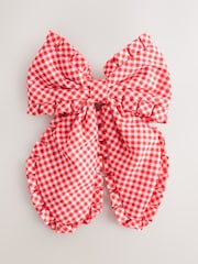 Rouge - Gingham Bow Hair Clip - Image 1 de 3