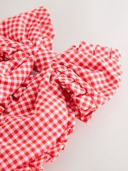 Rouge - Gingham Bow Hair Clip - Image 2 de 3
