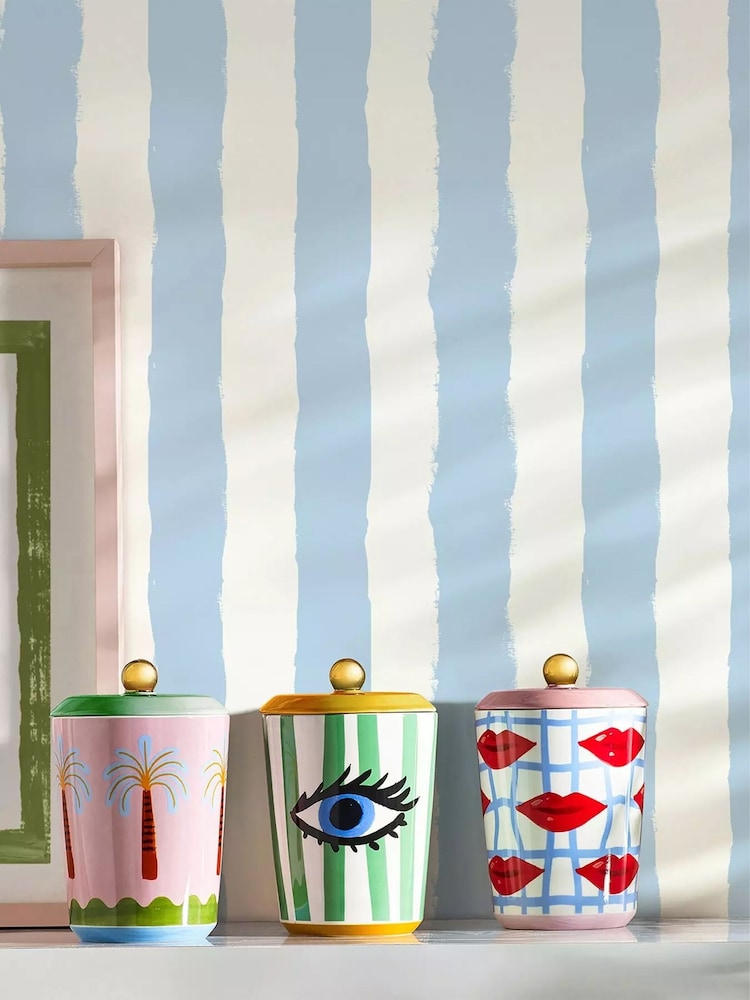 Eleanor Bowmer Multi Electric Coast Eye Storage Jar - Image 2 of 4 Eleanor Bowmer Multi Electric Coast Eye Storage Jar - Image 2 of 4