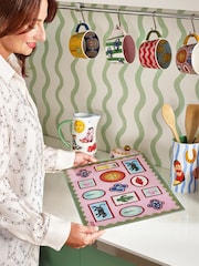 Eleanor Bowmer Multi Electric Coast Biscuit Tin And Worktop Saver - Image 3 of 4