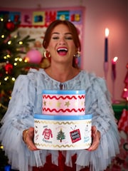 Eleanor Bowmer Set of 2 Multi Fabulously Festive Cake Tins - Image 2 of 5
