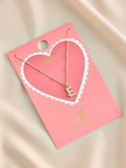 Gold Tone Initial Heart Neckware Necklace - Image 12 of 12