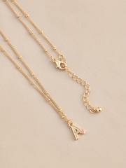 Gold Tone Initial Heart Neckware Necklace - Image 2 of 12