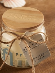 Sea Salt and Citrus Coastal Votive Candle - Image 2 of 4